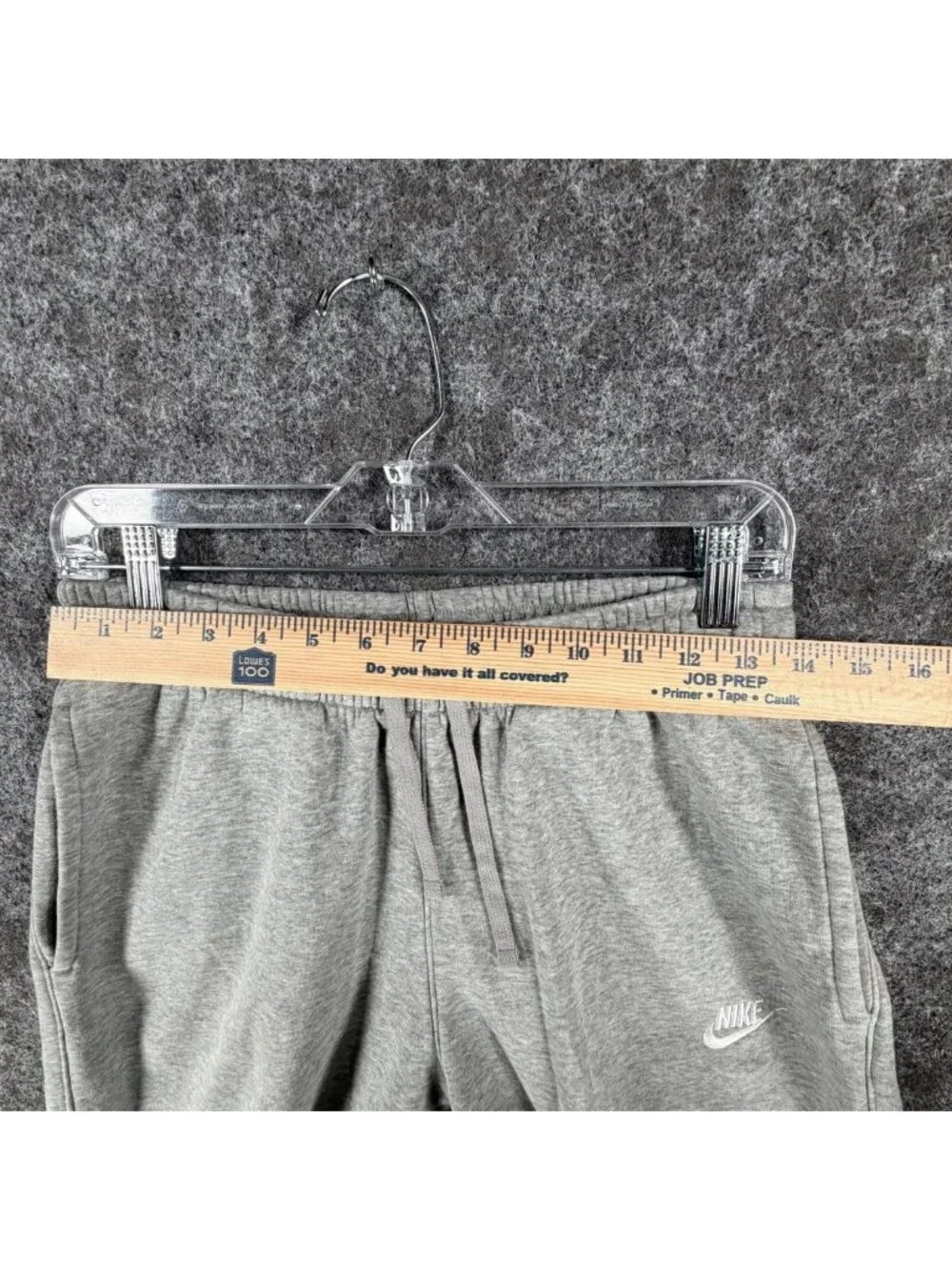 Nike Sportswear Club Fleece Jogger Pants Mens S Gray Performance Mid Rise Sports